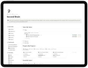Notion Second Brain System